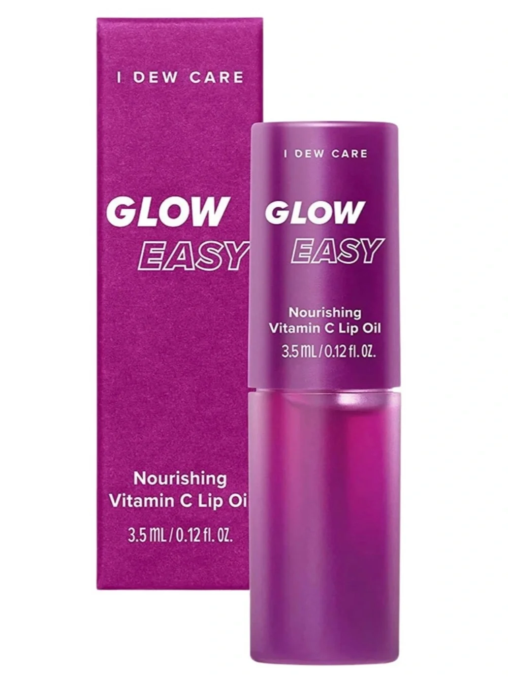 I Dew Care Raspberry Glow Easy Nourishing Vitamin C Lip Oil .12oz